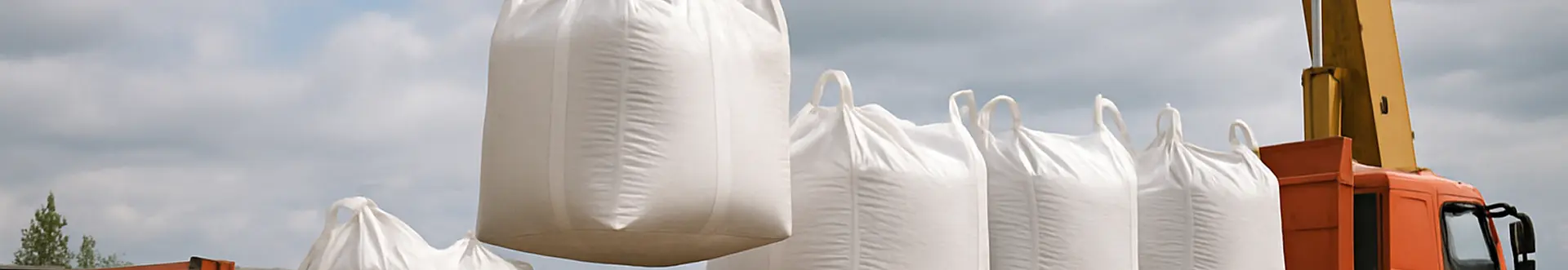 Logistics truck being loaded