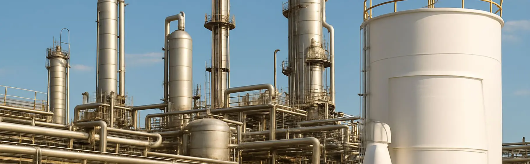 Industrial urea production facility